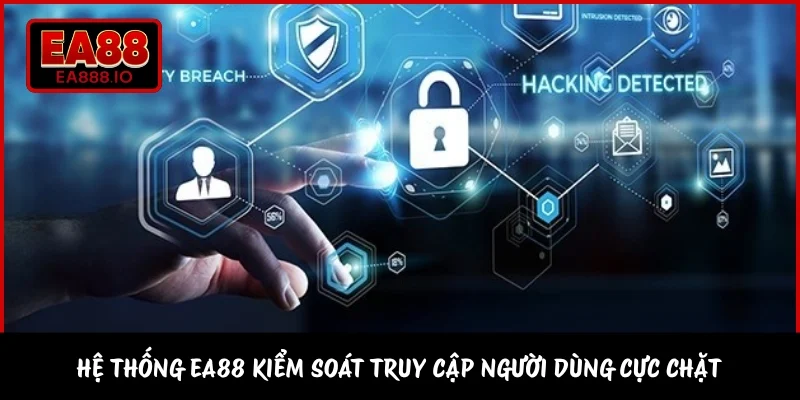 Hệ thống EA88 kiểm soát truy cập người dùng cực chặt